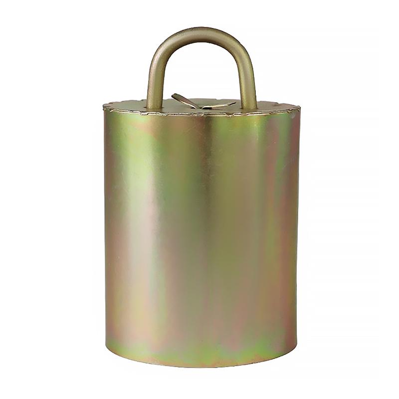 Vieh Rind Pferd Schaf Weideglocken Verbesserte Version Verhindert den Verlust Verzinkter Stahl Material Helle Laute Glocke
