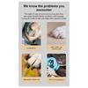 Electric Pet Nail Grinder Low Noise with LED Light Portable Professional Nail Care Tool Kit Home Grooming