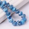 10pcs 12x8mm Rondelle Faceted Opaque Lampwork Glass Loose Spacer Beads For Jewelry Making DIY Crafts Findings