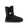 UGG Classic Bling Button Fleece Lined Black Women's 1016553-BLK