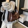 Premium Silver Chain Underarm Bag Women's 2025 New Trendy Shoulder Bag Large Capacity Fashion Tote Bag