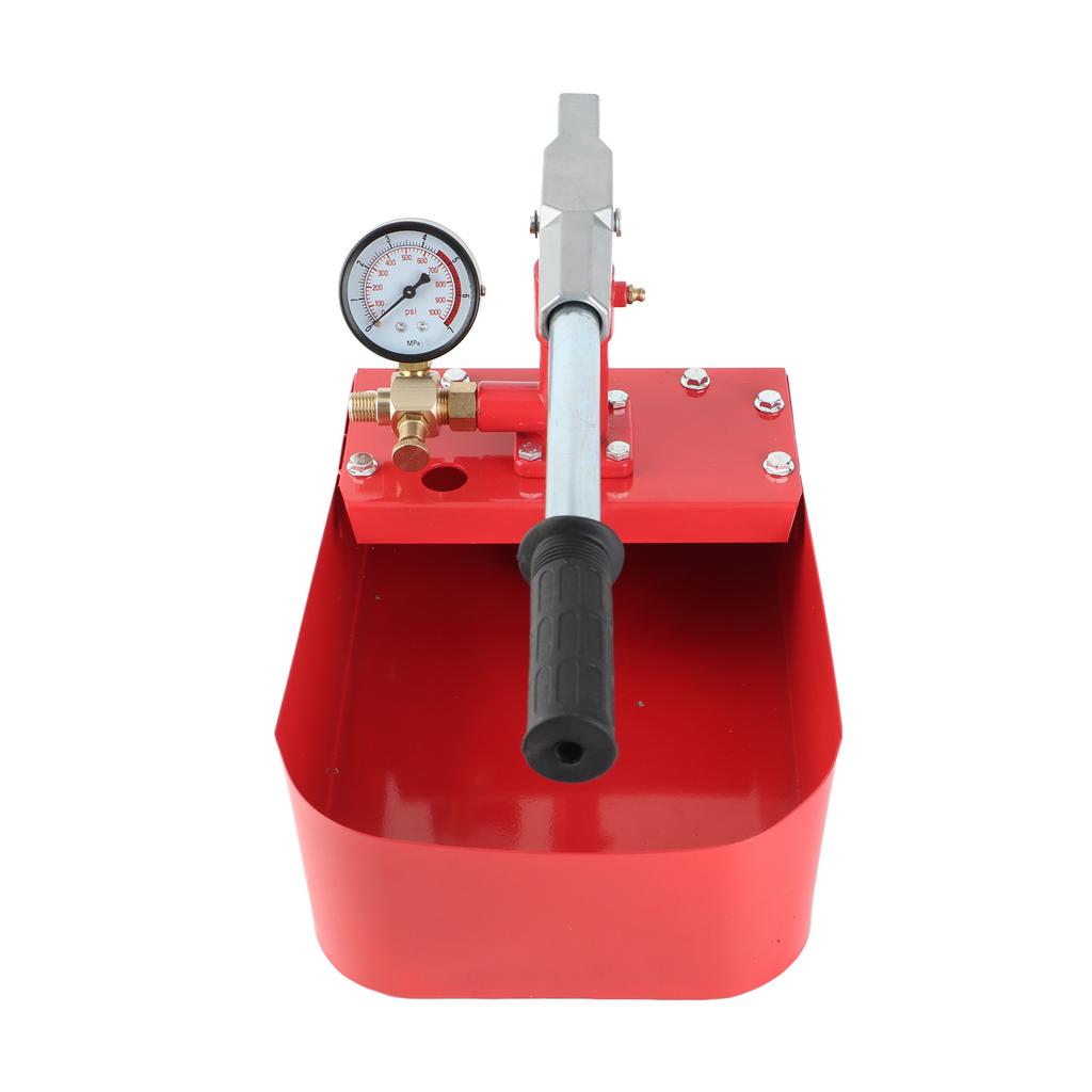 1000PSI 7MPa Manual Hydraulic Test Pump Pipe Valve Water Pressure Tester Hand Tool