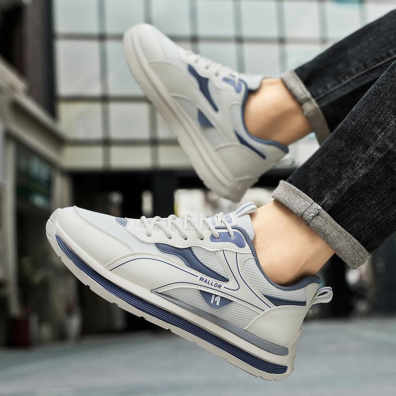 Modische Sneaker Einfache Atmungsaktive Tennisschuhe Leichte Abriebfeste Basketball Sportschuhe Rutschfeste Bequeme Freizeitschuhe