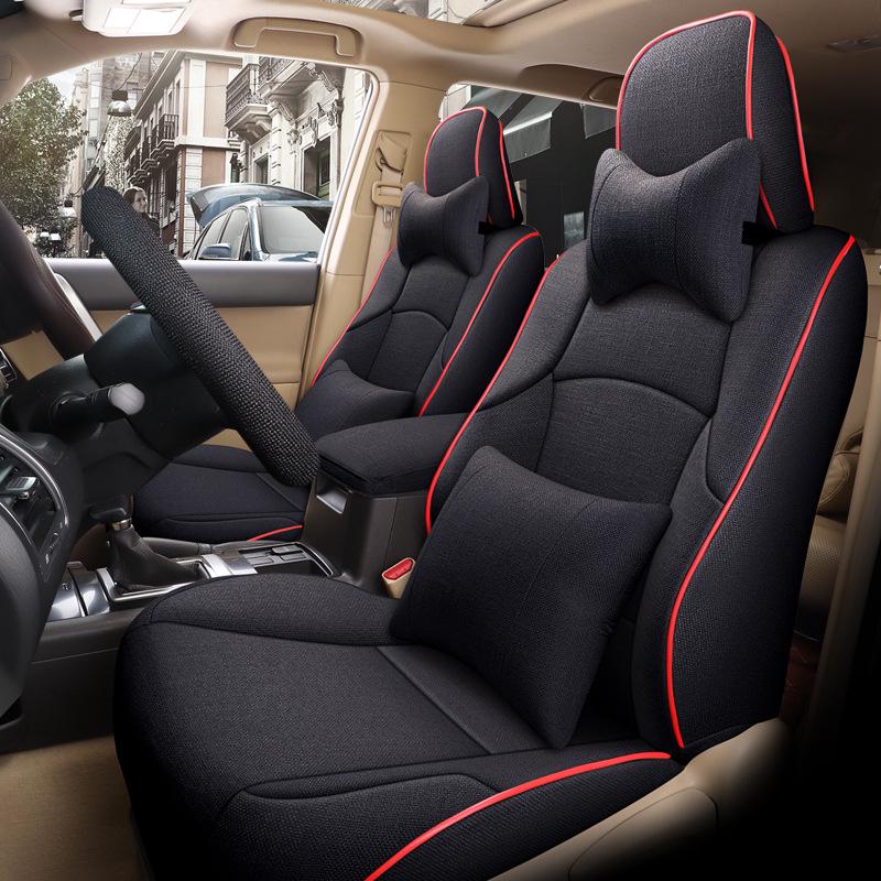 Prado 2700/4000 All-Season Linen Car Seat Cover Cushions