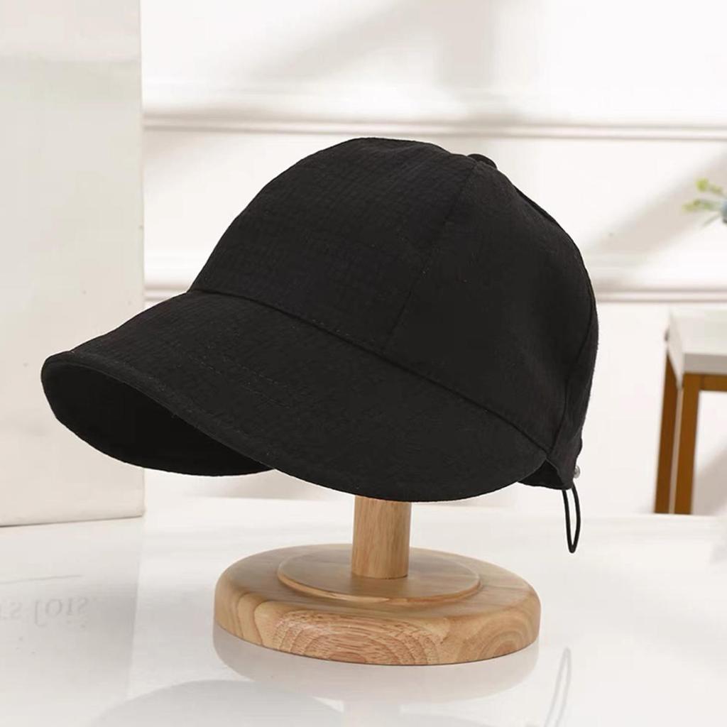 Women Foldable Sunhat Summer Outdoors Beach Fisherman Hat Sunscreen UV Protection Cap Adjustable Hiking Wide Brim Bucket Caps