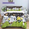 Copenhagen Football Club Pattern Bedding Home Decoration Birthday Gift (1 * duvet cover + 2 * pillowcase, without core)