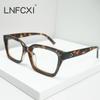  Quality Anti-Blue Light Retro Rivets Square Women Glasses Frames Fashion Optical Eyeglasses Frame Men