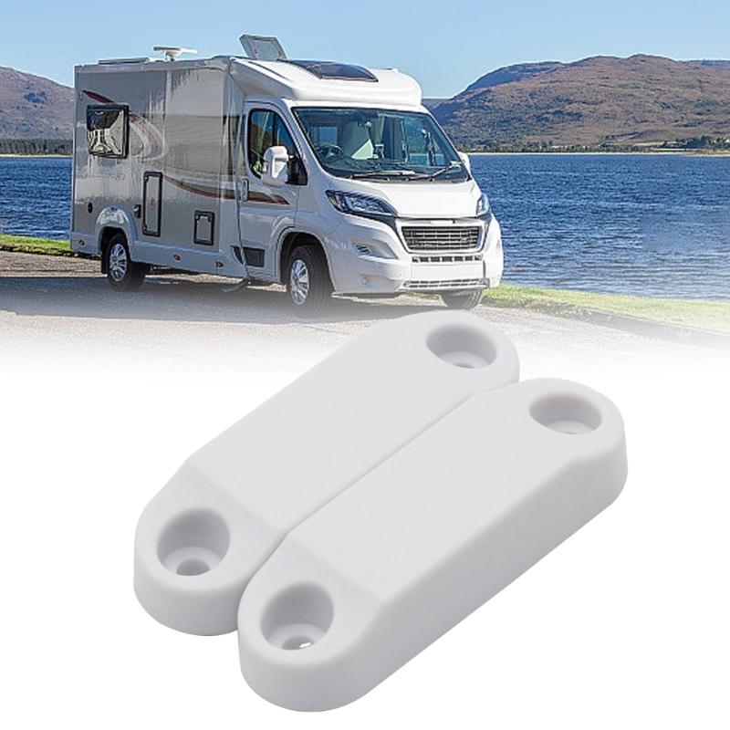 Magnetic Catch Latches Screw Fixation & Easy Install Door Catches Stylish Designs Door Retainer for Boat Hatches Doors