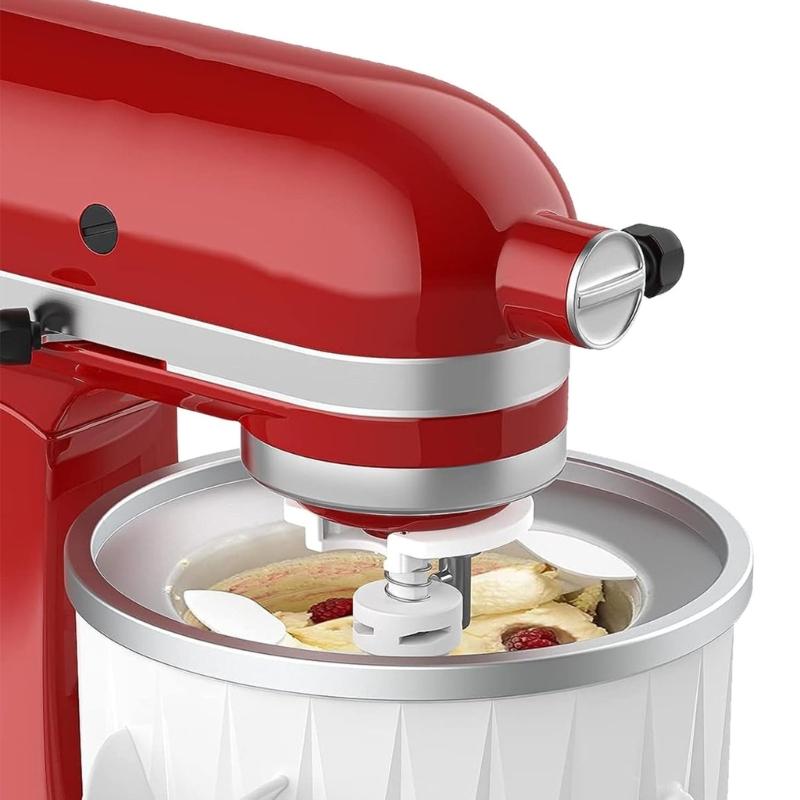 Parti per Gelatiera per Impastatrice Planetaria Accessori per Gelatiera Installazione Facile Attacco per Sorbetto e Gelato