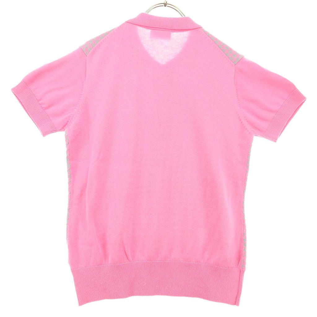 Beauty Products Adidas Staggered Pattern Golf Short Sleeve Half Zip Polo Shirt Women Used