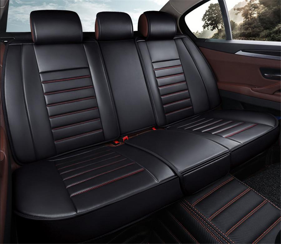 Deluxe Edition Pu Leather Car Seat Covers For KIA All Models Rio K2/3/4 Cerato Sportage Cars Cushion Auto...