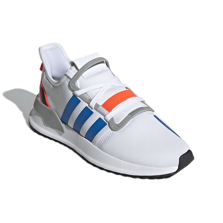 Adidas Originals U_Path Run Comode Versatili Tessuto Resistenti Traspiranti Scarpe da Corsa Basse Sneaker Unisex Bianco Blu FX5249