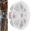 Exquisite Dreadlocks Beads DIY Hair Braiding Beard Beads DIY Jewelry Pendant Decoration