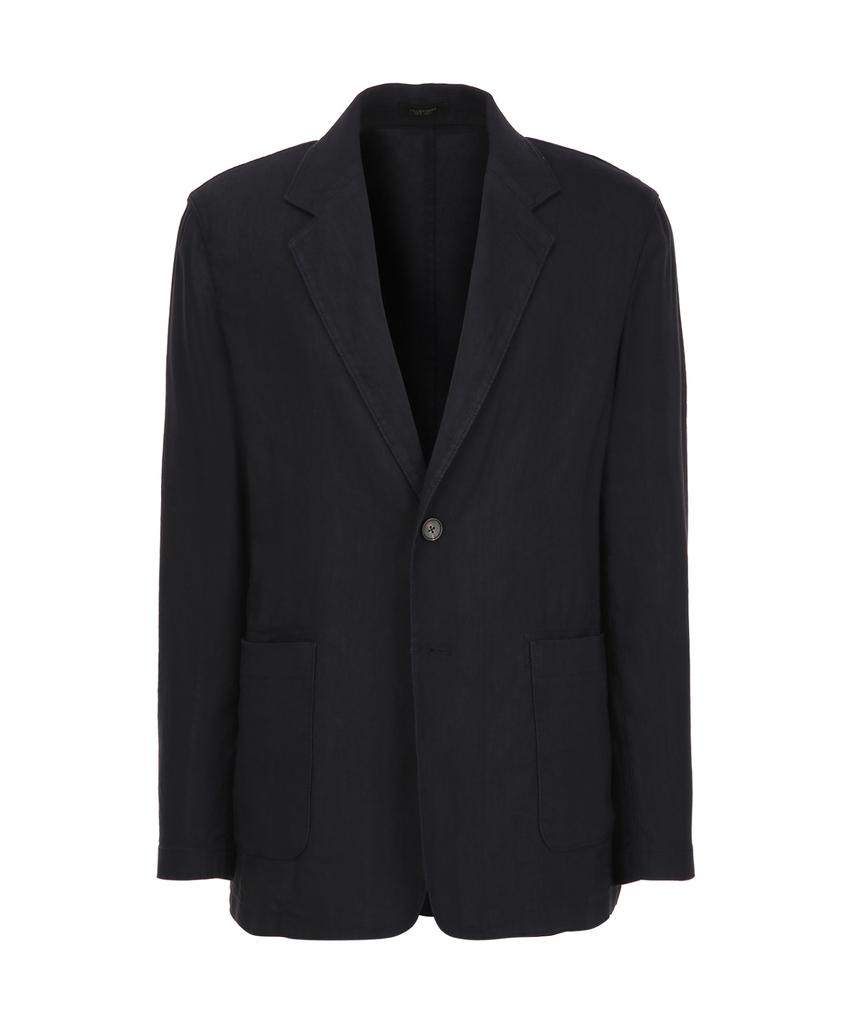 Jillstuart Newyork Men [Manteco] Linen Stretch Setup Jacket - Dark Navy (Jnja6B581N3)
