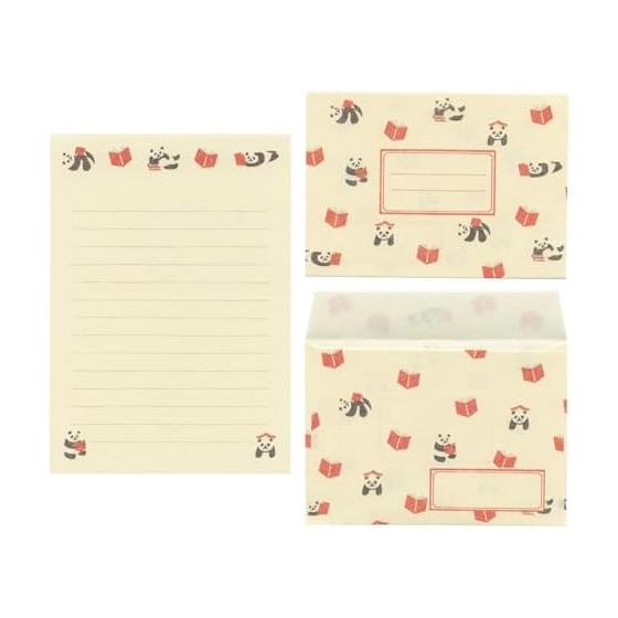 Stamp Letter Set [Panda] Mino Washi LLH8 (formerly LLL306)