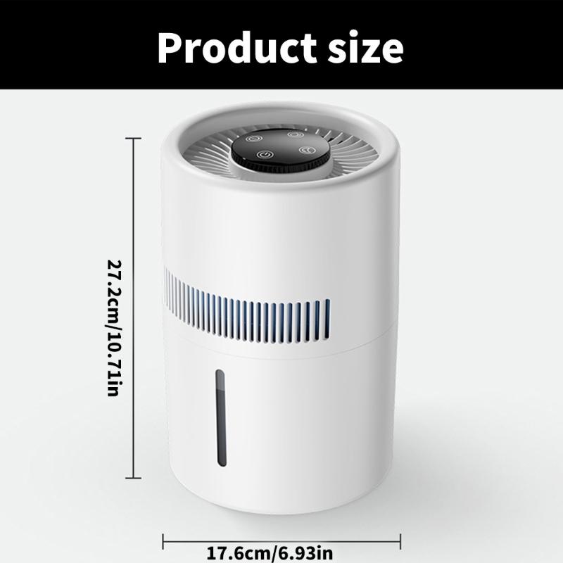 Desktop Air Purifiers Filter Portable Air Cleaner Odor Remover Air Freshener for Bedroom Office Small Air Purifiers