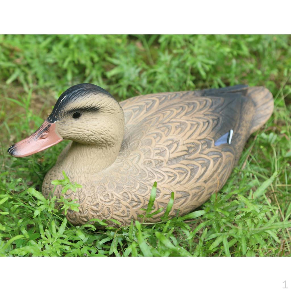 

Плавающий орнамент-приманка для сада, отпугиватель, домашний декор 37cm Female Duck