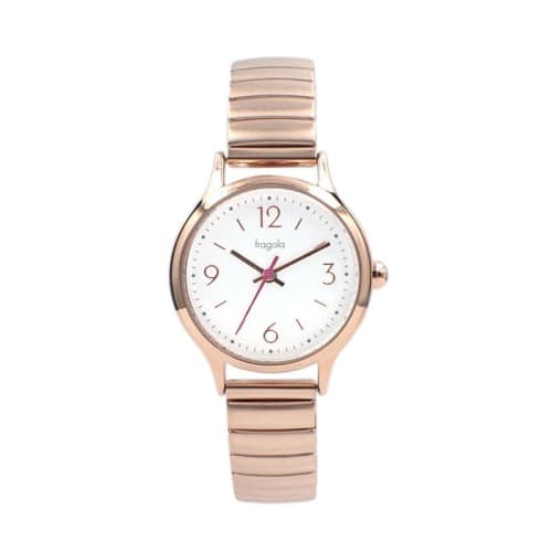 Fragola Standard Accordion Watch H00323S-5 PG Women's Rose Gold