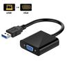 Adapter USB 3.0 na VGA Wyświetlacz karty graficznej USB na VGA Zewnętrzny adapter do kabla do laptopa PC