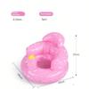 1pc Baby Inflatable Sofa Chair For Learning To Sit, With Built-In Air Pump, Foldable