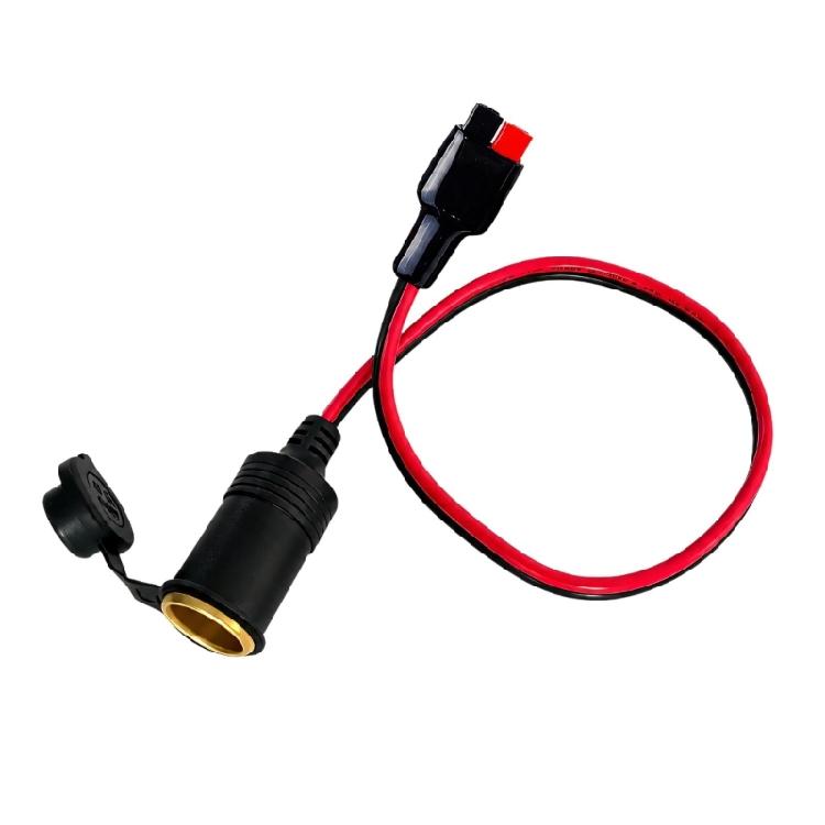 כבל העברת מתח לרכב, 12AWG שקע מצית למחברי 45A כבל חשמל לחיבורי רכב