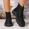 Fashion 2025 New Fashion Style Plus Size Platform Boots Women Spring Autumn High Quality Ankle Boots for Woman Solid Color Boots Lady