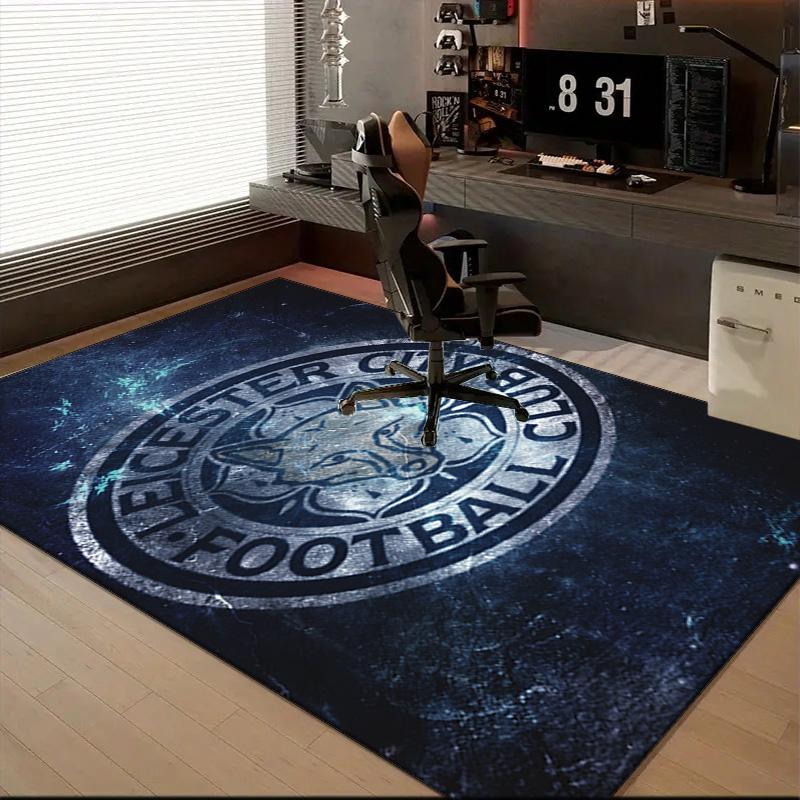 Fc Crest Design Printed Office Carpet Chair Cushion  Entryway Rug, Rugs for Living Room, Bedroom Christmas Gifts