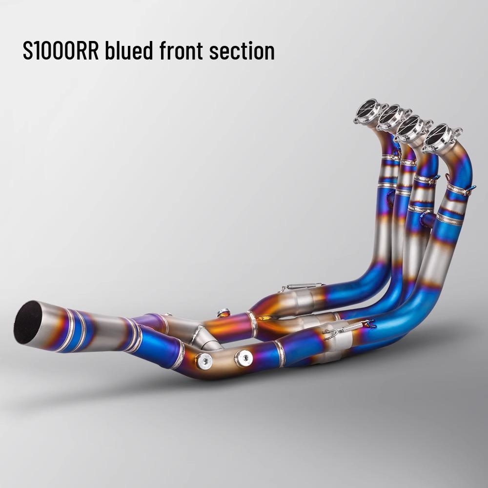 Stainless Steel & Titanium Exhaust Pipe for S1000RR Motorcycle (2019-2023)