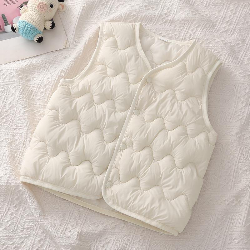 Children's Cotton Vest: Slim Fit, Warm & Thickened for Boys and Girls - Autumn/Winter Wear for Small and Medium Kids.
