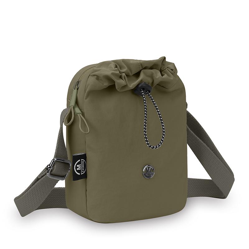 Borsa Mini in Nylon Multifunzionale per Cellulare Borsa a Tracolla Casual con Cerniera Borsa per Borraccia Ultra-leggera Stile Coreano