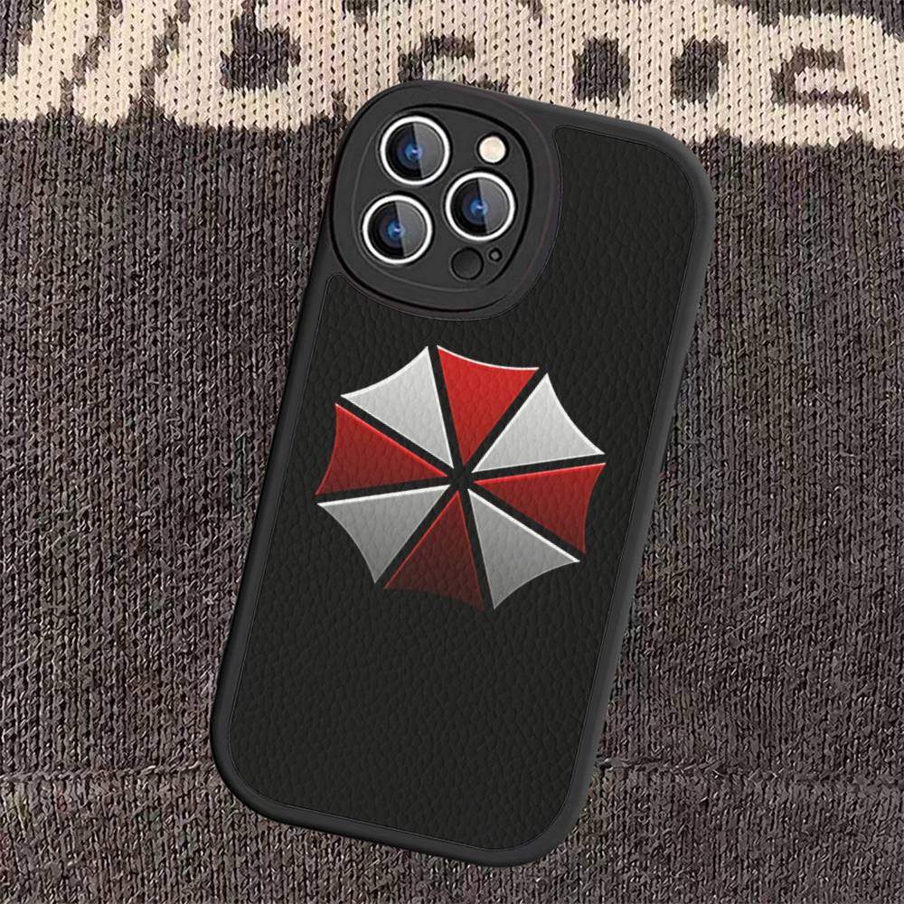 

R-Resident Evil Games Phone Case For IPhone 16 15 14 13 12 11 Pro Max Plus Shockproof Leather Cover iPhone 15