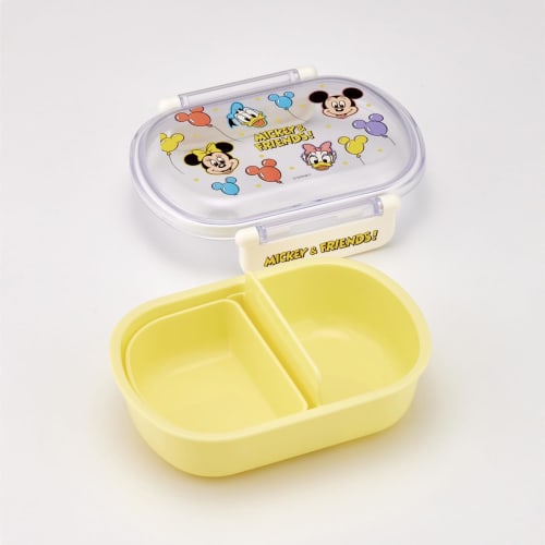 Skater Children's Lunch Box, 1 Tier, 360ml, with Core (Side Dishes Container), Fluffy Dome-Shaped Kids Lunch, Antibacterial Treatment, Made in Japan,