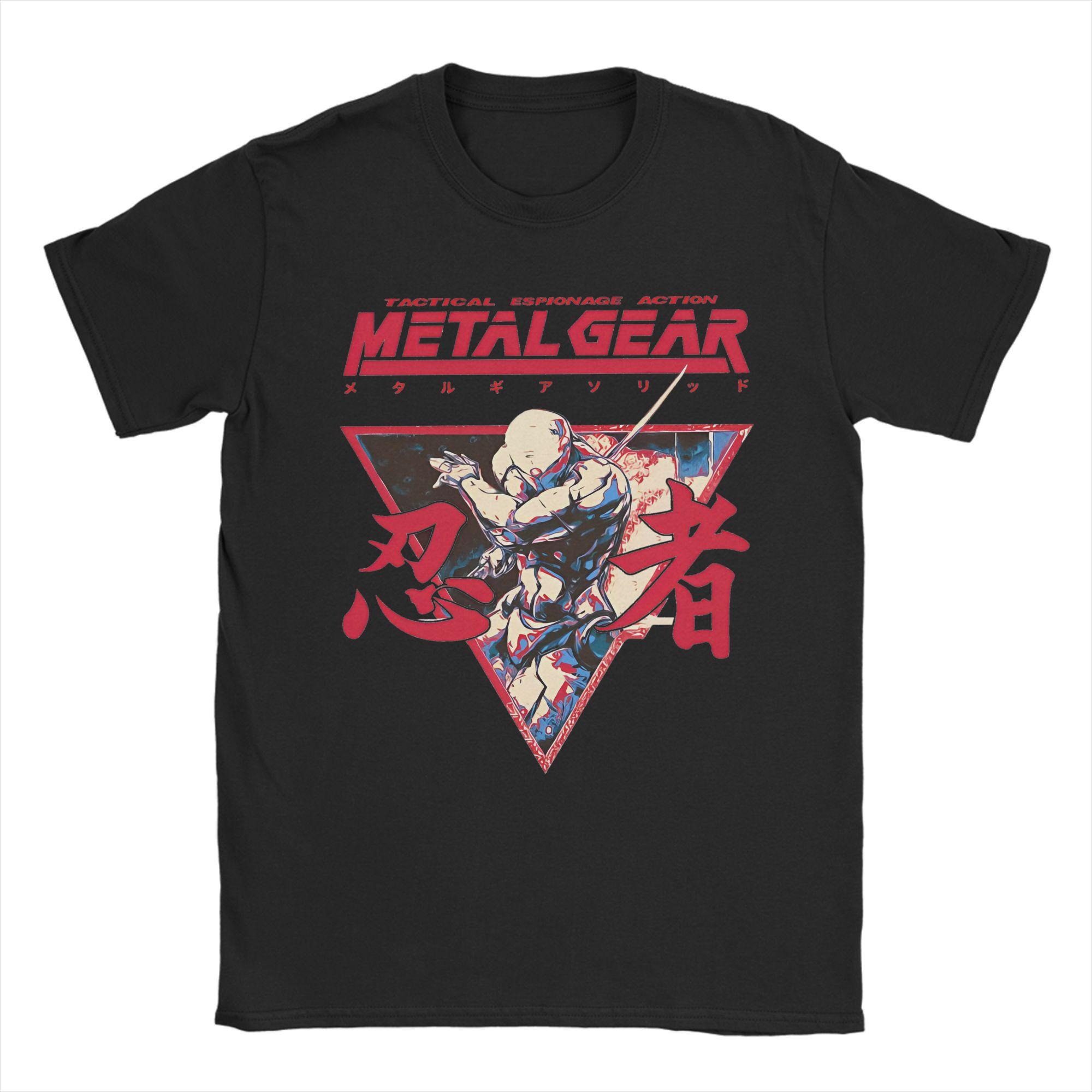 

Чоловіки Жінки Metal Gear Solid Найкращий Бос Футболки MGS Гра 100% Бавовна Одяг Чудова Коротка Рукава Круглий Виріз Футболка XL