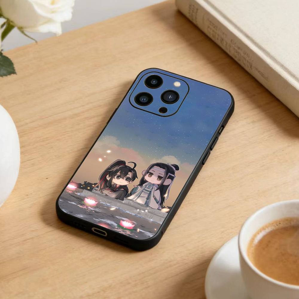 Grandmaster O-Demonic Cultivation Phone Case For iPhone 17 16 15 14 13 12 Max Plus Silicone Black Cover