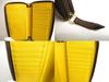 Authentic GUCCI Neo Vintage GG Supreme Canvas Yellow Leather Round Zip Long Wallet #a464  Refurbished