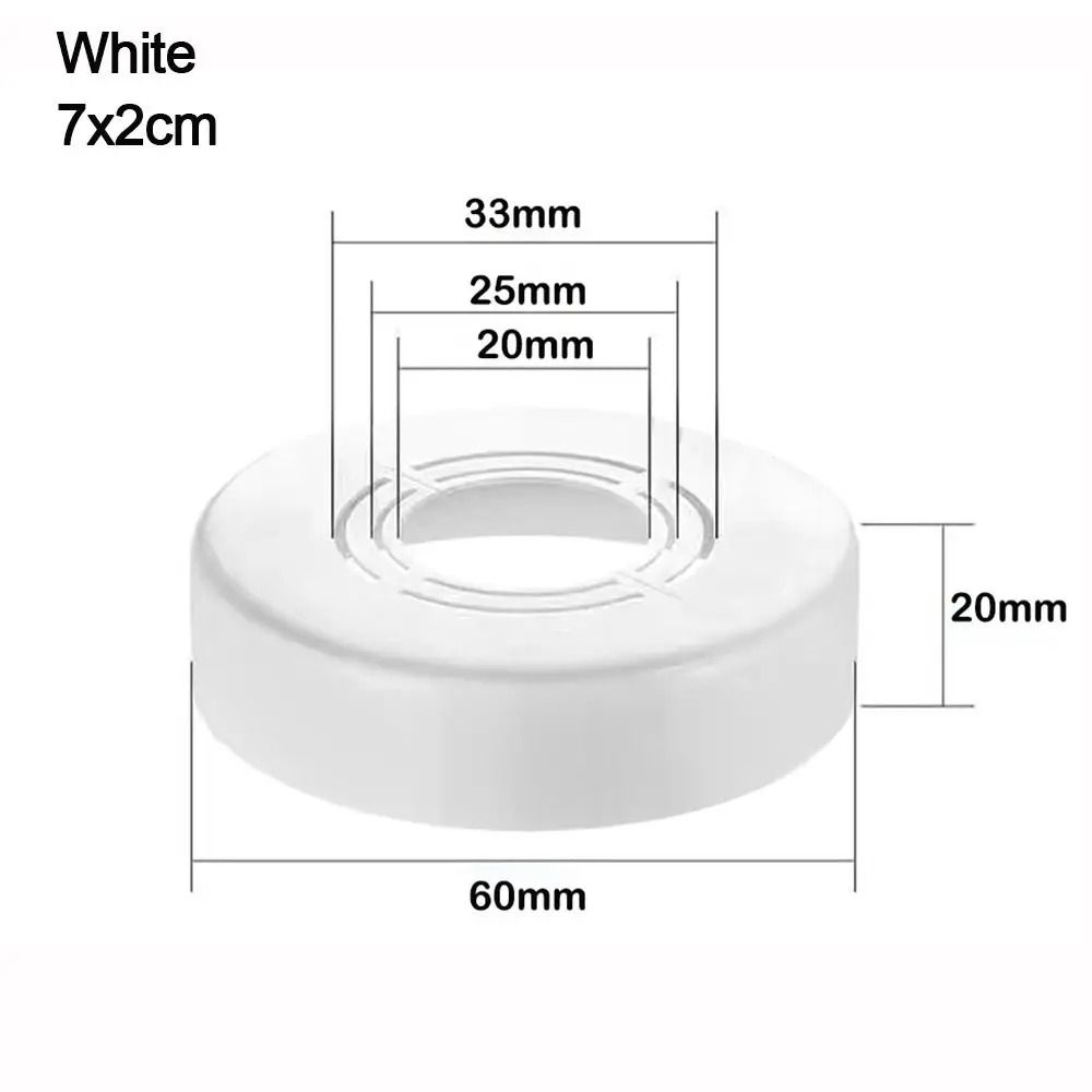 Round Bathroom Decorative Cover Adjustable Shower Faucet Round Covers  Wall Hole Panel
