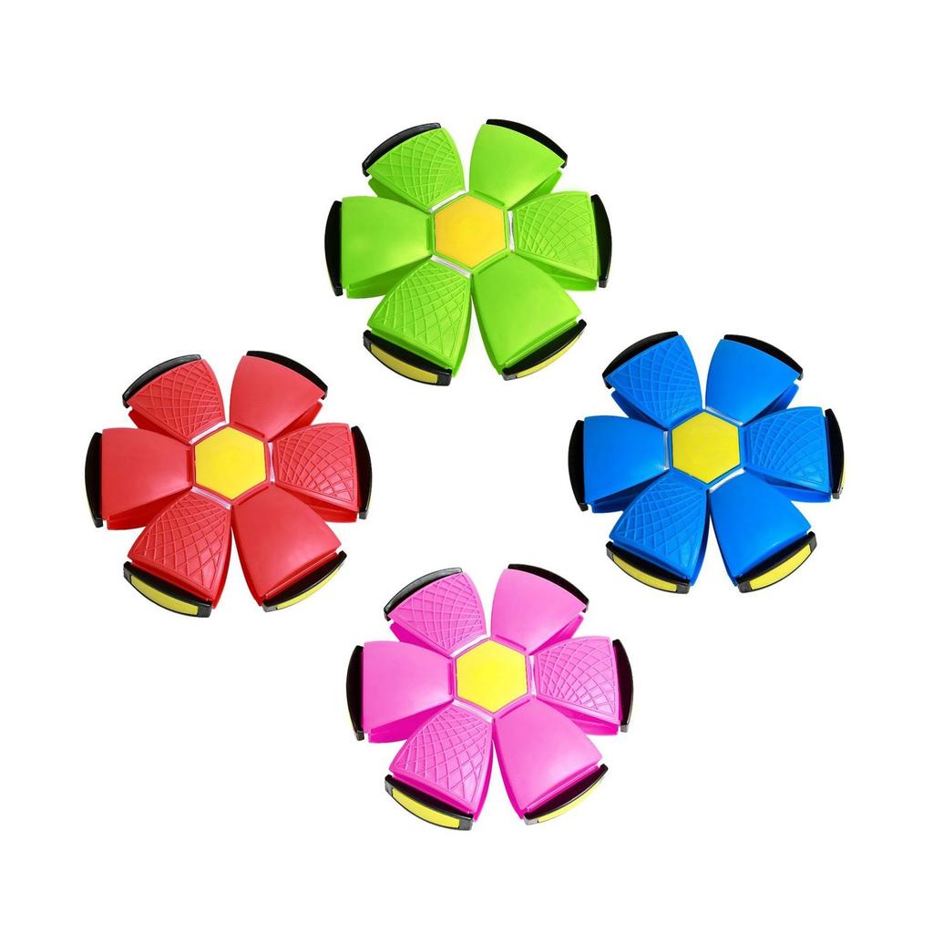 O escapamento de descompressão infantil deforma a bola de disco voador de descompressão