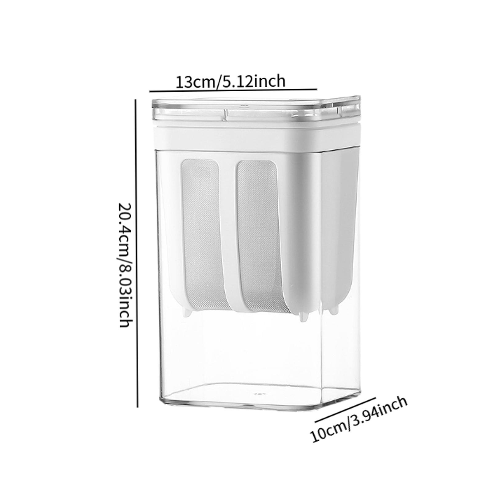 

1800 мл Сито для йогурта с фильтровальной тканью Кухонный фильтр для греческого йогурта Сепаратор сыворотки для домашних кухонных гаджетов