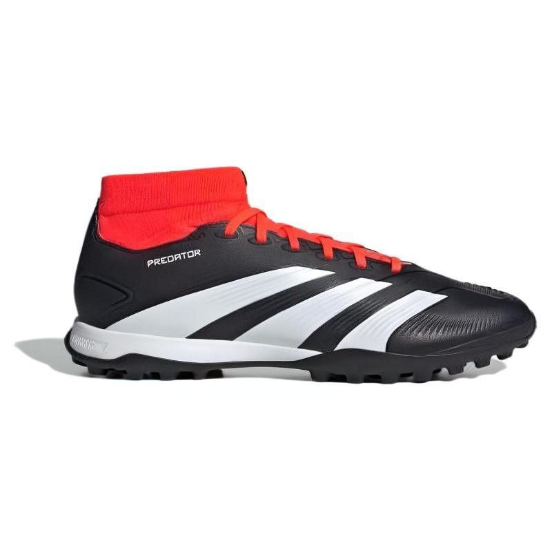 Adidas Predator 24 League Turf Core Black Cloud White Solar Red Sneakers IG7718