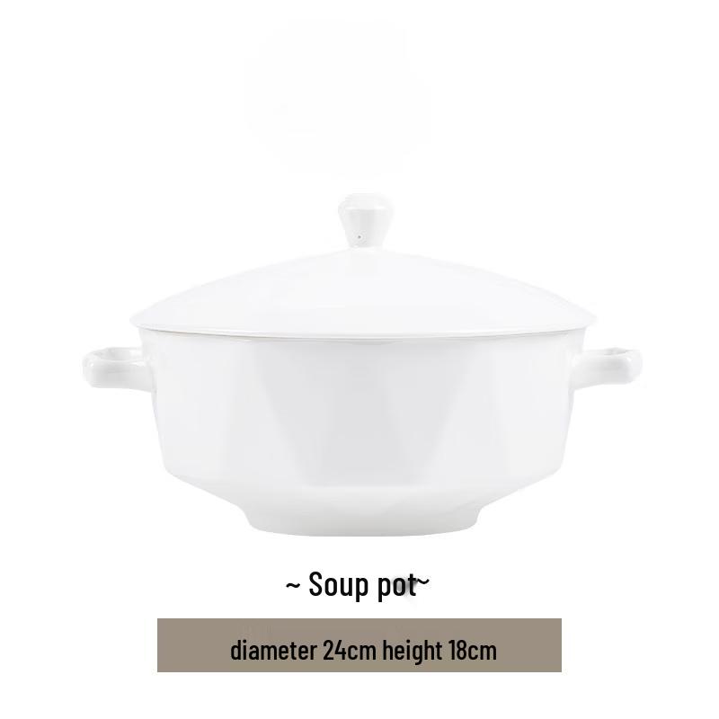 Wuhe Haoyue Octagonal Ceramic Soup Pot