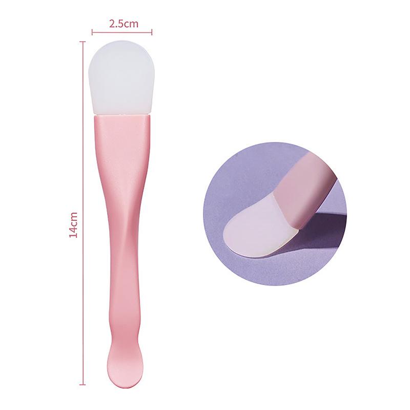 Soft Head Makeup Silicone Facial Mask Brush Professional Mud Cream Brushes Diy Skin Care Foundation Gel Cosmetic Beauty Tool