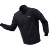 Li Ning Embroidered Logo Stand Collar Zip Up Sports Hoodie Men Hoodies Black AWDTD93-2-96