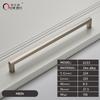 Oukali American Style Square Black Polish Chrome 128Mm 160Mm Furniture Gold Cabinet Handles Pull