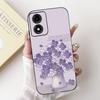For Motorola Moto E13 4G Phone Case Moto E14 5G Back Cover Soft Matte Silicone Slim Fundas Lovely Panda Rabbit Flower Cartoon
