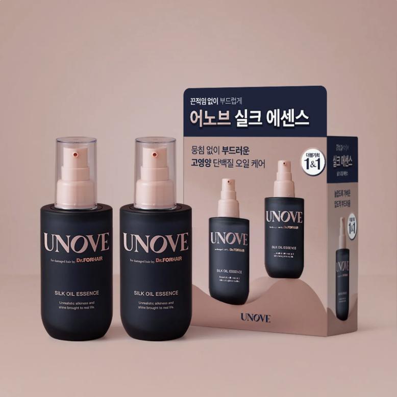 

UNOVE Шелковая масляная эссенция 70 мл Двойной набор (Теплый лепесток / Нежный цветок) Tender Bloom