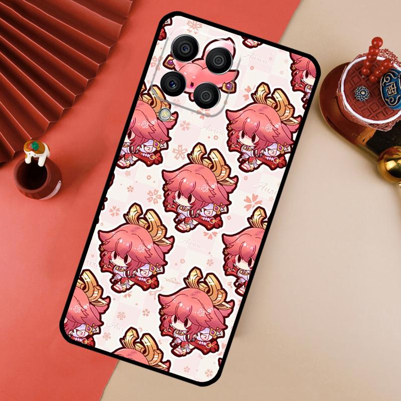 Yae Miko Genshin Impact For Samsung Galaxy M32 M16 M06 M12 M55 M15 M35 M14 M34 M54 M11 M21 M31 M13 M33 M53 M52 Case