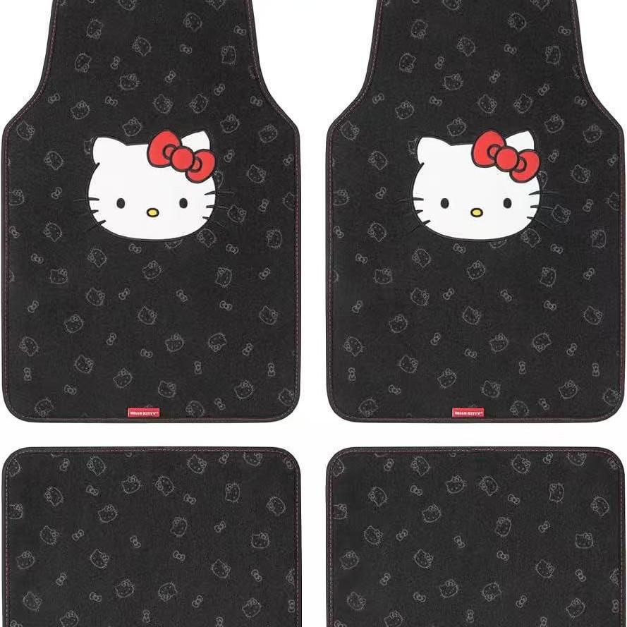 Crystal Velvet Non-Slip Car Floor Mats - Dirt & Wear-Resistant, Easy To Clean.