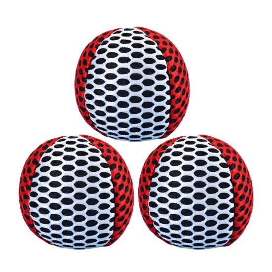 3Pcs Set Filled Toss Soft Fabric Football Bags Balls Juggling Balls