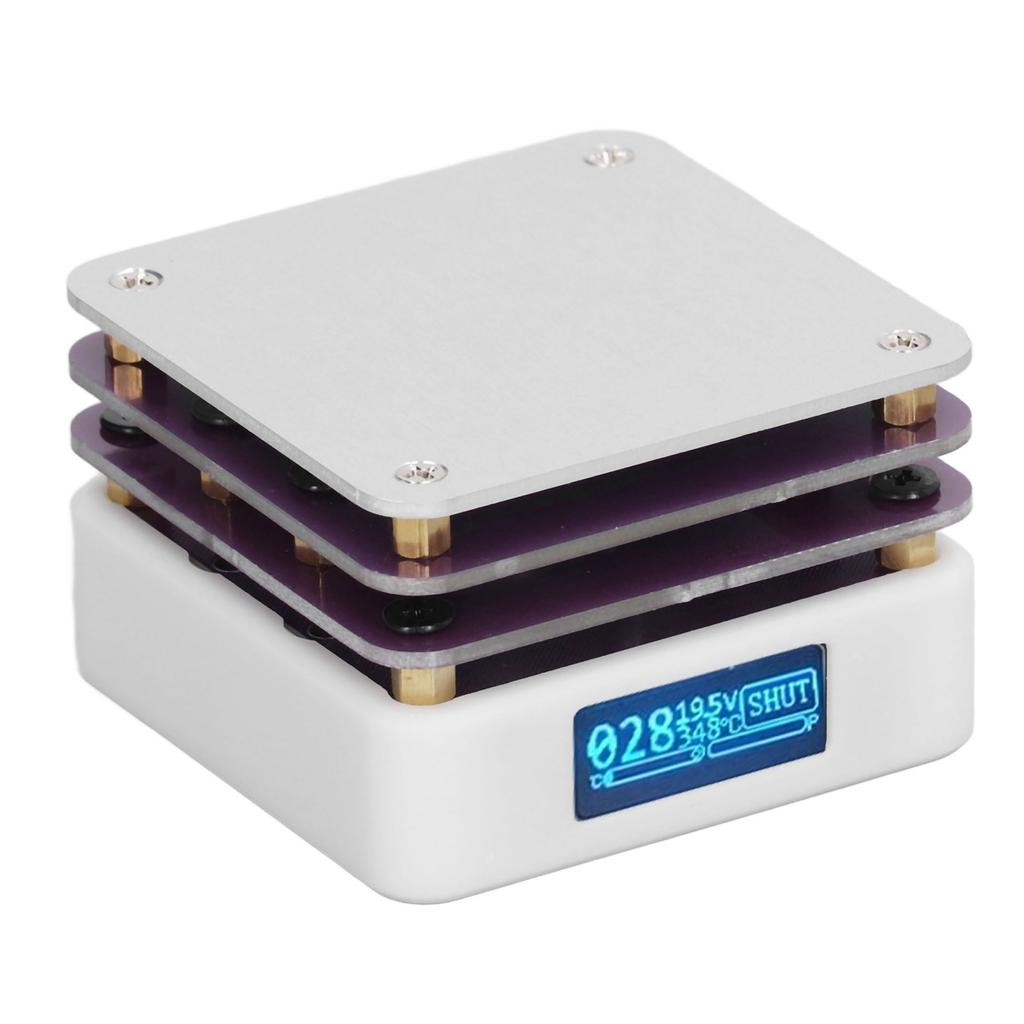 Heating Soldering Plate Welder Hot Preheating Chip Welding Station 20V Mini Smart Thermostat for Repair DIY Laboratory
