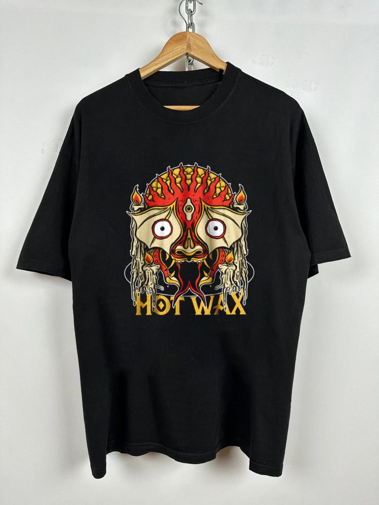 Новая футболка унисекс с коротким рукавом HotWax Rock Band, черная, размеры S-5XL, FF152 L